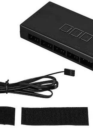 Ve контроллер 2e gaming argb new version с пультом дистанционного управления 6x4pin 6x5v 3pin 1x2pin l n6w_ver 3