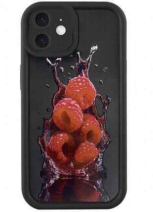 Tpu чехол prestige для apple iphone 12 (6.1") raspberry