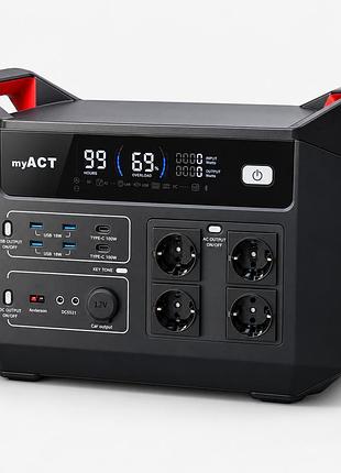 Зарядная станция myact ap3000 2880 вт*ч 3000 вт