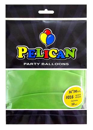 Латексні кульки "( ) пастель зелене яблуко, pelican 10шт