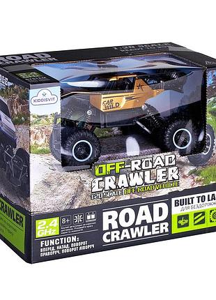 Sl-109ag автомобиль off-road crawler с р/у car vs wild золотой, аккум. 3,6v, метал. корпус, 1:20