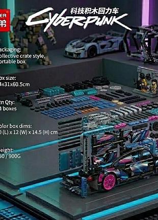 Лего машины porsche 911 cyberpunk 3