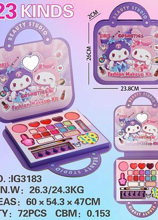 Детский набор косметики fashion girl mermaid palette ig3183 (72 шт)