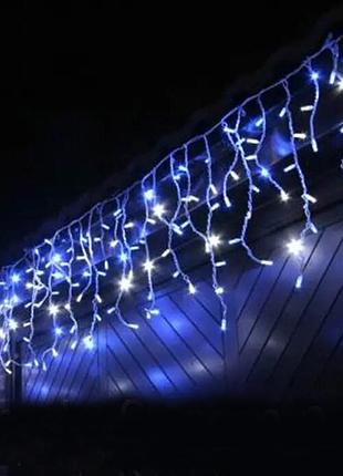 Ул. защита led 5м,6м, белый каучук.3мм, сине-белый