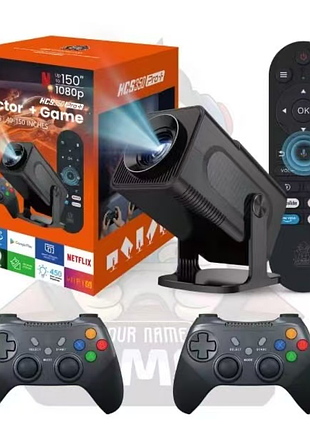 Проектор для фильмов, игр, домашний кинотеатр подарок pro+ ( )