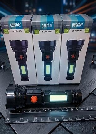 Panther pt‑b916b — универсальный led‑фонарь с cob‑модулем 2