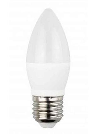 Лампа led c37 4w e27 4000k (043-ne) тм luxel