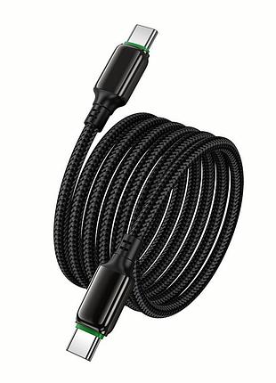 Кабель hoco exceed charging data cable c to c black ( ) 7