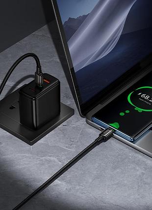 Кабель hoco exceed charging data cable c to c black ( ) 9