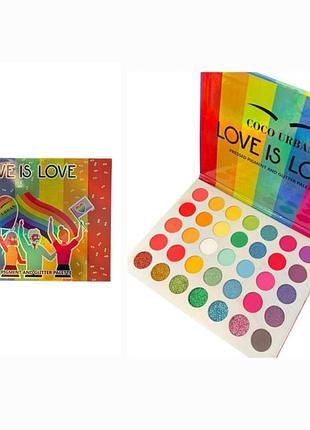 Палітра тіней для повік love is love ( відтінків)