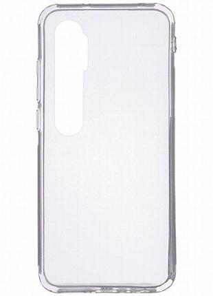 Tpu чехол epic transparent 1,5mm для xiaomi mi note 10 lite / mi note 10 / note 10 pro / mi cc9 pro бесцветный (прозрачный)