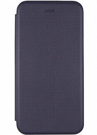Кожаный чехол-книжка classy для samsung galaxy a50 (a505f) / a50s / a30s темно-синий