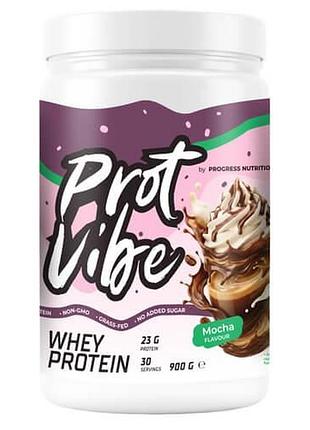 Progress whey protein vibe 900 грамм mocha (кофе)