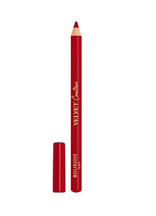 Контурний олівець bourjois velvet contour lip liner 07 cherry boom boom 1.14 г