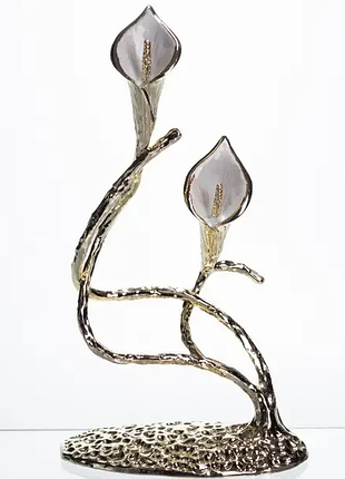 Декоративная фигурка calla lilies 14х8х25 см металлическая hp-7-19