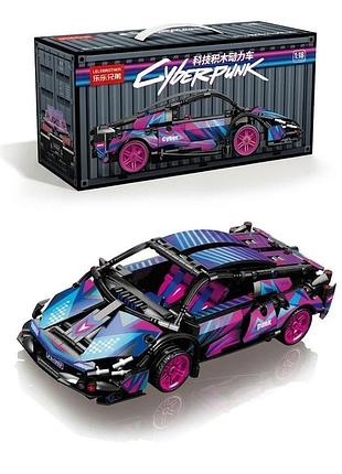 Конструктор автомобіля lamborghini sian cyberpunk 2