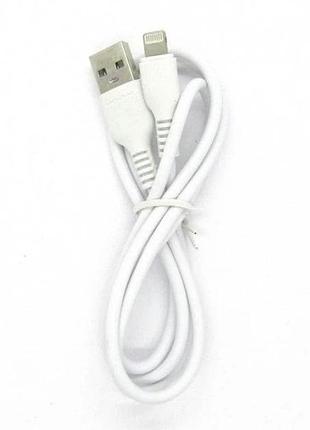 Кабель usb-a — lightning wuw,, м, белый 2
