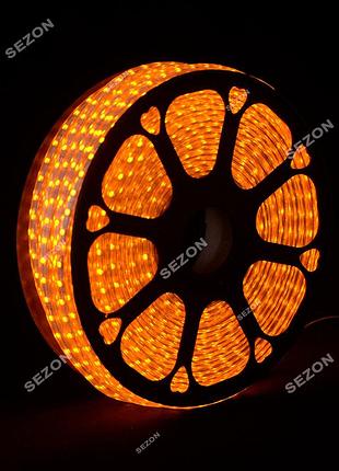 Бухта жельний. круглый led м, желтый, шт