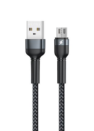 Кабель remax jany series aluminum alloy braided. data cable micro-black ( )
