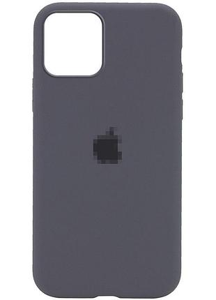Чехол silicone case для iphone 13 защитный аксессуар серый для надежной защиты от повреждений