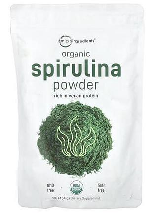 Micro ingredients organic spirulina powder 454 g