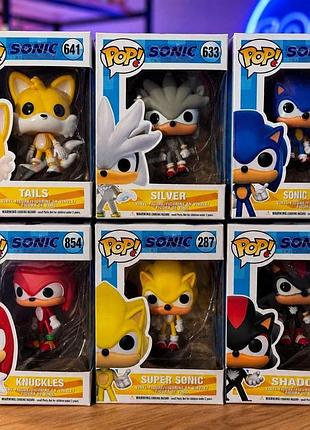 Фігурки funko pop! sonic