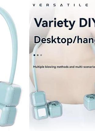 Шейний вентилятор ice cube, знімний за своїм бажанням hanging neck fan ly-955 (40)