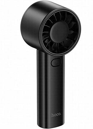 Портативный вентилятор hoco hx600 handheld folding fan 1200 mah black