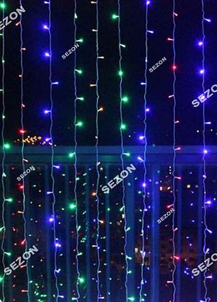 Штора led.8м.2м, ( линий) мульте 4