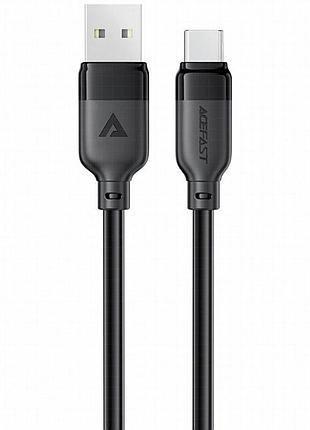 Дата кабель acefast c16-04 usb to type-c 3a (1.2m) black