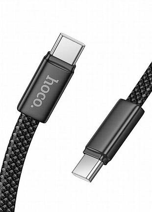 Дата кабель hoco x125 exceso type-c to type-c 60w (1m) black 5