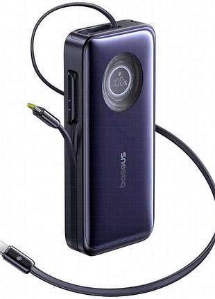 Портативное зу power bank baseus enercore cr11 pd100w with cable 20000 mah (ppnms) cosmic black