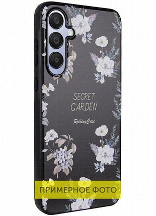 Tpu+pc чехол secret garden для xiaomi poco x6 / note 13 pro 5g black