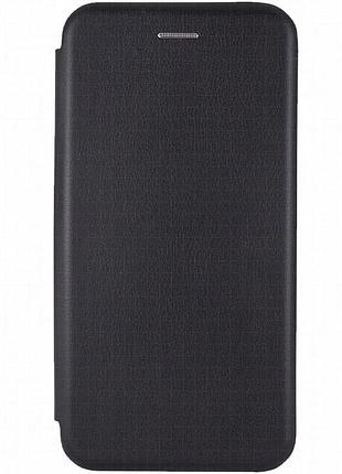 Кожаный чехол-книжка classy для motorola edge 70 fusion / 70 fusion+ черный