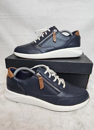 Шкіряні кросівки clarks 40 розмір