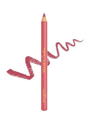 Контурний олівець bourjois velvet contour lip liner 02 coton candy 1.14 г