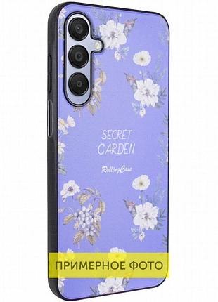 Tpu+pc чехол secret garden для samsung galaxy a06 lilac