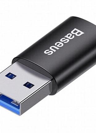 Переходник baseus ingenuity series mini usb 3.1 to type-c (zjjq000101) black