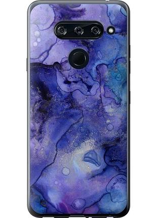 Чохол 2d пластиковий на телефон lg v40 thinq мармур 7 "4802t-1577-58250"