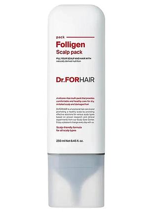 Оздоровительная маска для кожи головы dr.forhair folligen scalp pack