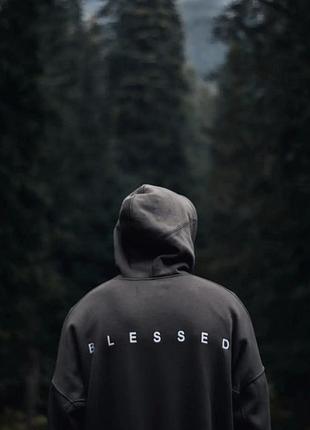 Толстовка-худи унисекс blessed l