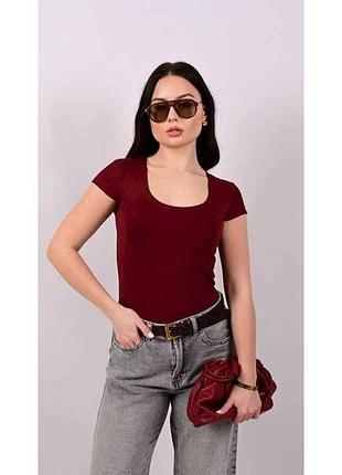 Футболка жін. 321 арт.00-00396286 р.onesize красный тм family