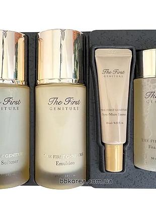 Набор обновленных антивозрастных средств ohui the first geniture must have set 4pcs