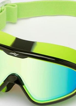 Очки для плавания aqua speed tivano jr fs mirror 62945 зеленый one size
