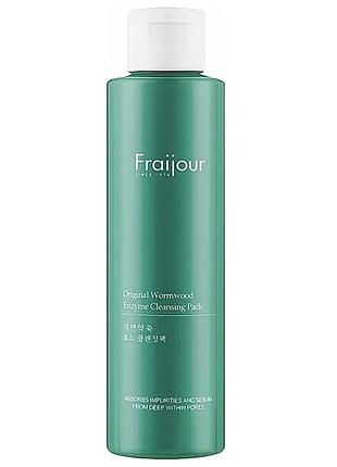 Энзимная маска-пудра для очищения пор fraijour original wormwood enzyme cleansing pack