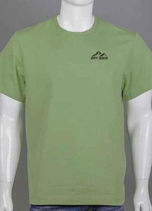 Футболка батал off grid 2621б р.3xl оливковий тм fero