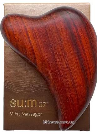Массажер гуаша из сандалового дерева su:m37° v-fit massager