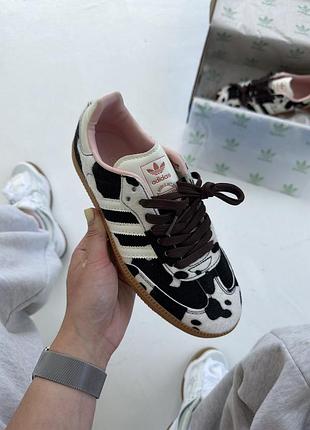 Adidas samba cow print 3