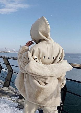 Толстовка/худі унісекс з принтом — blessed.