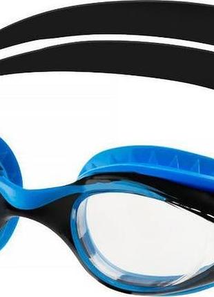 Очки для плавания aqua speed maori 62276 черный, синий детский one size (051-17)